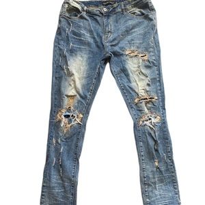 distressed Skinny jeans